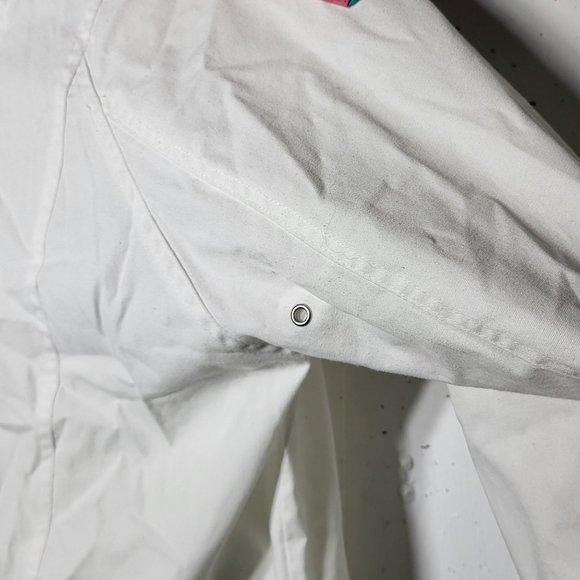 Vintage Current Seen Womens Colorblock Button Up Jacket Size Small Grannycore - Picture 5 of 14